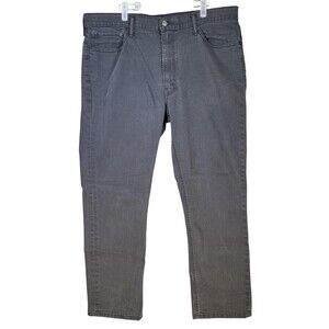 Levis 541 Jeans Mens 40x32 Gray Athletic Tapered Stretch Pants Classic 541 Fit